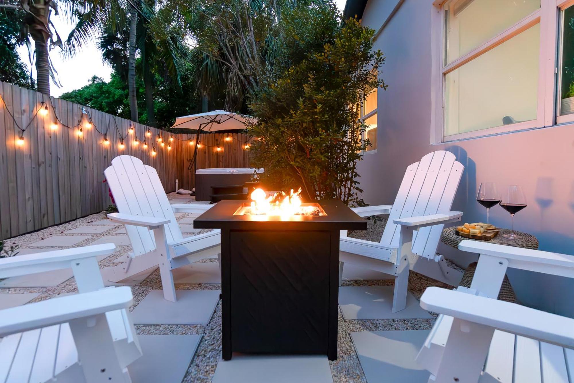 West Palm Beach Elegant 5Br With Hot Tub And Fire Pit Near Beach Bagian luar foto