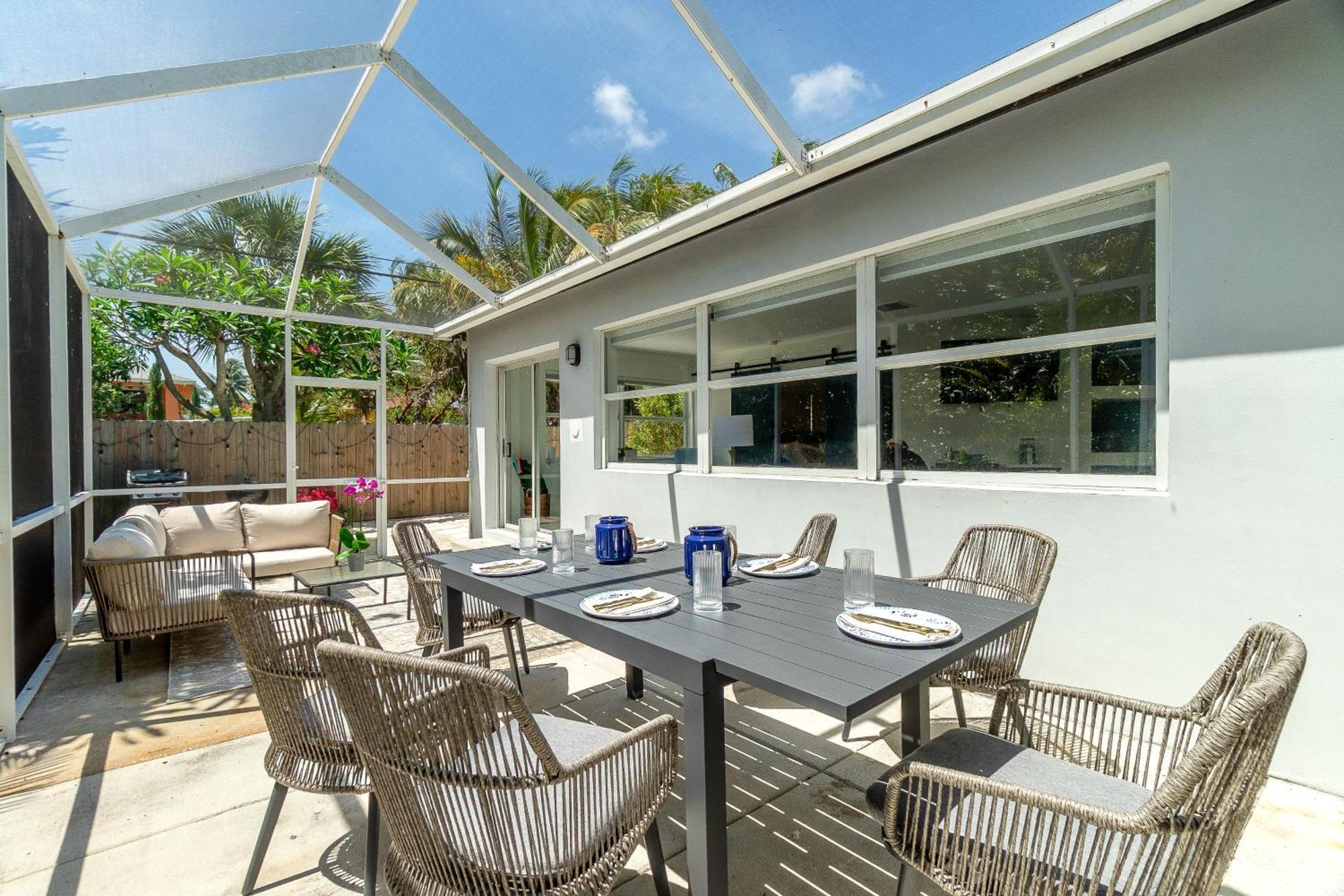 West Palm Beach Elegant 5Br With Hot Tub And Fire Pit Near Beach Bagian luar foto